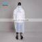 PE Adult Rain Poncho Rain Proof Disposable Hooded with Black Belt Rain Coat
