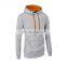 New Arrival Multi Tone Wholesale Custom Factory Made Men's Stripes Pullover Hoodie Sweatshirt Body Warmer Sweater
