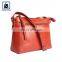 Unique Design Hot Selling Anthracite Fitting and Matching Stitching Genuine Leather Women Sling Bag for Sale
