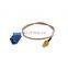 GSM/GPS antenna connector HRS GT5-1S green for RG316,RG174