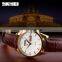 9073 lovers watches custom logo brand boy girls hand watch genuine leather quartz watch wristcouple hours