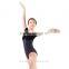 (2711) Short Sleeve Dance Leotard, Ballet Velvet Leotard, Green Velvet Leotard