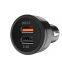ZUOQI QC3.0 5V 3A 36W Mini Portable Fast Charge dual USB TYPE-C car charger