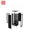 The 42U large-scale network cabinet is used for the hexagonal mesh door server rack in the data center