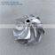 G30-770 Reverse Rotation 880694-5002S point milling billet wheel G30 770 880694 for performance turbo