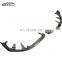 G60 4PC MP Style High Quality Carbon Fiber Front Lip Front Bumper Lip Separator For BMW 5 Series G60