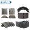 Large stock buses spare parts brakes system accessories brake pad and rotor or disc bus brake pad