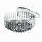 Living room furniture PC material round shape container panier table