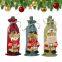 2022 New Luxury Home Decorations Santa Claus Snowman Ornaments Xmas Party Merry Christmas Decor Wine Bottle Cover