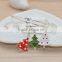 2016 zinc alloy enamel mini christmas tree adjustable bangle