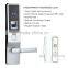 Zinc Alloy security mechanical cipher door Touch screen fingerprint lock