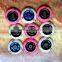 Black Scooter Wheels 110 mm fit Grit Pro Scooters