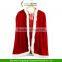 New Womens Christmas Adult Mrs Santa Claus Dress Cappa Cloak Cape Fancy 1