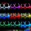 RGB Crystal angel eyes multi colors wifi control rgb angel eyes for bmw e90 e91