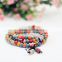 6mm Buddhist 108 Porcelain Prayer Beads Wrist Meditation Mala Bracelet