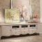 Fench style classic living room furniture wood Tv cabinet