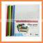 6pk sliding bar Clear Report Covers file folder