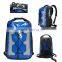 blue waterproof climbing backpack bag outdoor