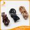 6mm round leather cord paracord bow ties for dolls