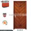 China export latest design teak single main wooden door