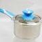 High Level Quality Stainless Steel Milk Pot Soft Touch Silicone Paint Handle for Comfortable Holding