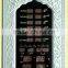 LED Muslim Digital Prayer Time Azan Clock/ Imprinted Vine Frame/ Touch Screen Function Optional