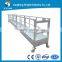 Aluminum susepnded rope platform / building painting gondola / scaffolds electric