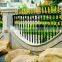 Aluminum garden fence