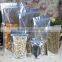 8x12x4 - 5.4 mils Mylar Zip Lock Stand Up Bags Silver Foil Pouch