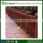 Wood plastic composite decking material for outdoor metal handrail with high quality and factory price