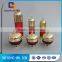 Acrylic Cosmetic Jars Bottles,50ml Luxury Gold Color Plastic Cosmetic Container,30ml Crown Plastic Cream Jar