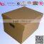 Corrugated carton file box with handle,lid and base two parts of the file box
