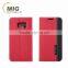 2016 cross Pattern wallet style flip TPU and PU leather cover Cell phone case For iphone 6 6s