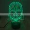7 Color Changing LED 3D Table Lamp