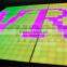 DMX RGB colorful change 1152 pcs lights LED dance floor led stage light