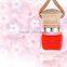 New Design&Hot Selling Hanging Car Perfume Bottle with wooden cap