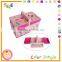 Girls wooden treasure chest,pink bling treasure box