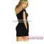 Classic Wholesale Turquoise Roses Print Off-the-shoulder Women Party Dresses