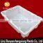 610x410x170mm plastic fish basket for turnover transportation convert