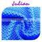 shiney football pattern blue 238gsm net warp sportswear lycra nylon fabric