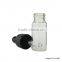 9ml Empty Clear Round Glass Bottles for Essential Oils with Glass Eye Dropper