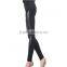 Women's Stitching Stretchy Faux Leather Black Pant Leggings