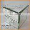 multi-drawers classic design glass jewelry box
