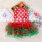 2015 latest fashion design Christmas costume wholesale dresses Christmas girls dress
