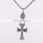 Custom stainless steel titanium cross pendant
