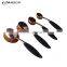 2016 Most Popular Best Cosmetic Brush Set Rose+black Makeup Brush