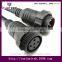M36 5pin waterproof female and male black cable connector