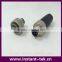 INST IP67 M12 7pin male plug IP67 female socket