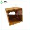 wholesale eco-friendly bamboo tissue box