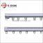Plastic PVC double Curtain Track rail fitting